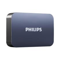 飞利浦 PHILIPS 移动硬盘 31PD 3.5英寸 4TB USB3.2 高速大容量 (星空灰)
