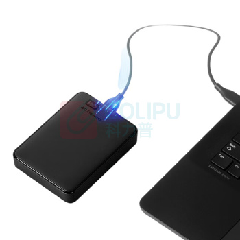 西部数据 WD 移动硬盘1TB USB3.0 2.5英寸大容量存储 WDBUZG0010BBK
