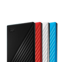 西部数据 WD 移动硬盘 My Passport 2TB USB3.0 2.5英寸 白 机械硬盘 (白)