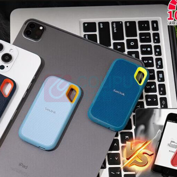 闪迪 SANDISK 移动固态硬盘 E61至尊极速卓越版 2TB 读速1050MB/s (松柏青)