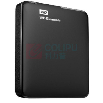 西部数据 WD 移动硬盘 1T  Elements 新元素系列 2.5英寸 USB3.0 移动硬盘