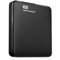 西部数据 WD 移动硬盘 1T  Elements 新元素系列 2.5英寸 USB3.0 移动硬盘