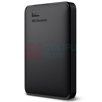 西部数据 WD 移动硬盘 1T  Elements 新元素系列 2.5英寸 USB3.0 移动硬盘