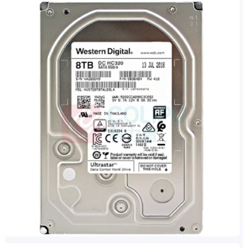 西部数据 WD 企业级硬盘 HUS728T8TALE6L4 8TB HC320 SATA6Gb/s 7200转256M 