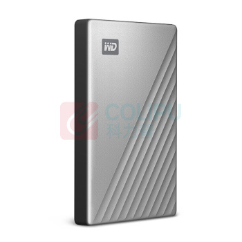 西部数据 WD 移动硬盘高端精英版银 Type-C My Passport Ultra 2.5英寸 2TB 