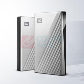 西部数据 WD 移动硬盘 My Passport 4TB 2.5 英寸 银色 机械硬盘 便携