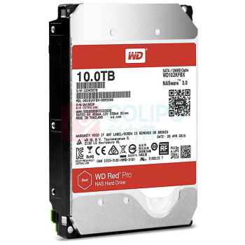 西部数据 WD 红盘Pro 10TB 网络储存硬盘(NAS硬盘/SATA6Gb/s/256M缓存/WD102KFBX)
