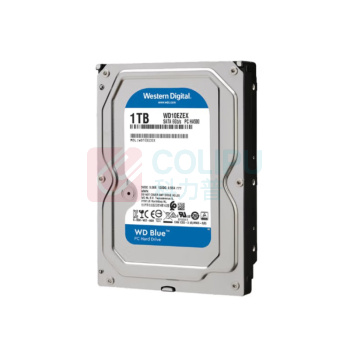 西部数据 WD 台式机机械硬盘 WD10EZEX 1TB/64MB/7200RPM//SATA6Gb/s 