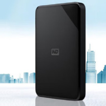 西部数据 WD 移动硬盘1TB Elements SE 2.5英寸  新元素系列 机械硬盘 便携 家用办公 存储备份