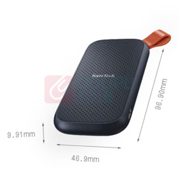 闪迪 SANDISK 稳定高速读取精巧便携耐用移动硬盘 E30 1TB 