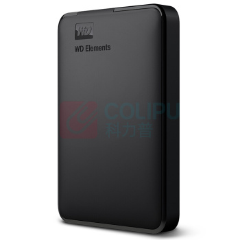西部数据 WD 移动硬盘USB3.0机械2.5英寸硬盘1T WDBUZG0010BBK 含硬盘包