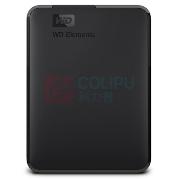 西部数据 WD 移动硬盘USB3.0机械2.5英寸硬盘1T WDBUZG0010BBK 含硬盘包