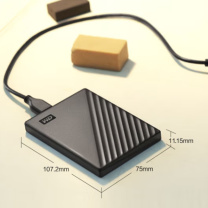 西部数据 WD 机械移动硬盘1TB My Passport随行版