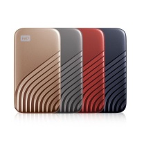 西部数据 WD 移动硬盘 My Passport SSD 500G (灰色) 便携式 固态移动硬盘