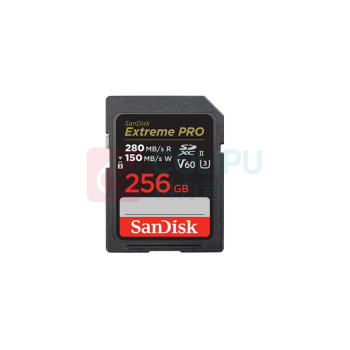 闪迪 SANDISK SD存储卡U3 C10 SDSDXEP-256G-ZN4IN 256GB 读速280MB/s 写速150MB/s
