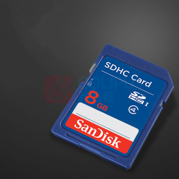闪迪 SANDISK 相机存储卡+收纳盒+读卡器 SDHC 8G