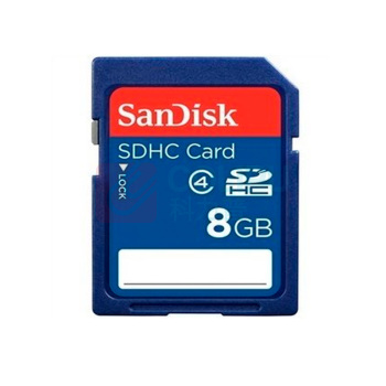 闪迪 SANDISK 相机存储卡+收纳盒+读卡器 SDHC 8G