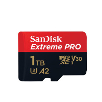 闪迪 SANDISK 存储卡 至尊超极速移动版内存卡 A2 1TB TF 存储卡 V30 U3 4K 读速200MB/s 写速140MB/s