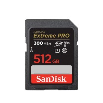 闪迪 SANDISK 高速相机存储卡 512GB V90 SD内存卡U3 C10 8K/4K 读速300MB/s 写速260MB/
