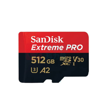闪迪 SANDISK 存储卡 USH-II内存卡512G摄影存储卡 V90高速单反数码相机存储卡 (黑色)