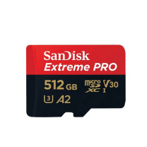 闪迪 SANDISK 存储卡 USH-II内存卡512G摄影存储卡 V90高速单反数码相机存储卡 (黑色)