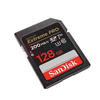 闪迪 SANDISK SD高速存储卡 4K存储卡 128G SD卡 300M/SV90 SD卡 8K影院级 专业摄影