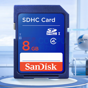 闪迪 SANDISK SD内存卡 8GB SD Class4 SDHC 8GB Class4