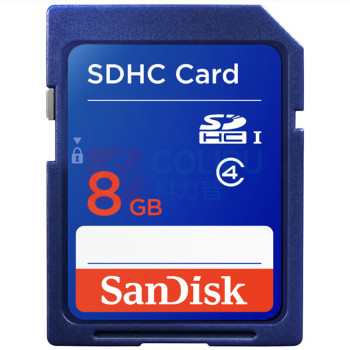 闪迪 SANDISK SD内存卡 8GB SD Class4 SDHC 8GB Class4