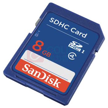 闪迪 SANDISK SD内存卡 8GB SD Class4 SDHC 8GB Class4