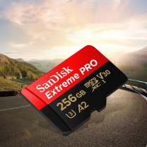 闪迪 SANDISK 256G高速TF卡 黑卡PRO版