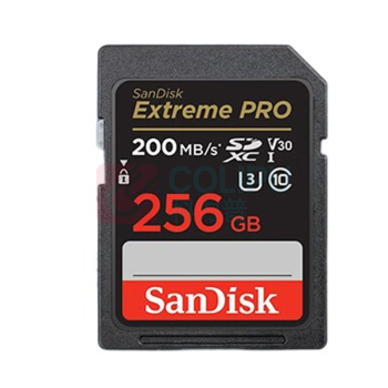 闪迪 SANDISK SD卡 4K高清单反相机内存卡 数码相机存储卡 至尊超极速 256G【送读卡器】 读速200M/S
