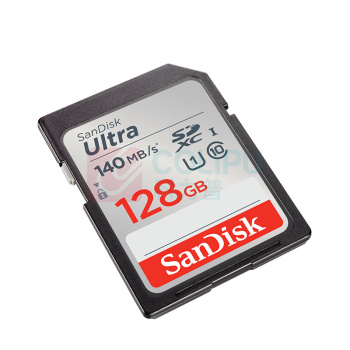 闪迪 SANDISK SD内存卡 U1 C10 128GB/140MB/s