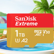 闪迪 SANDISK TF内存卡 1TB,读速190MB/s 至尊极速