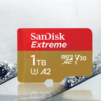 闪迪 SANDISK TF内存卡 1TB,读速190MB/s 至尊极速