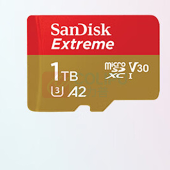 闪迪 SANDISK TF内存卡 1TB,读速190MB/s 至尊极速