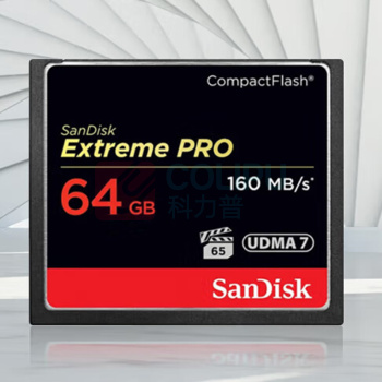 闪迪 SANDISK 内存卡 至尊超极速 64GB 4K 3D UDMA-7 读速160MB/s 写速150MB/s