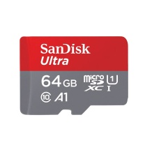 闪迪 SANDISK TF(MicroSD)内存卡 A1 U1 读速140MB/s 手机平板游戏机内存卡 C10 至尊高速移动版 64GB,