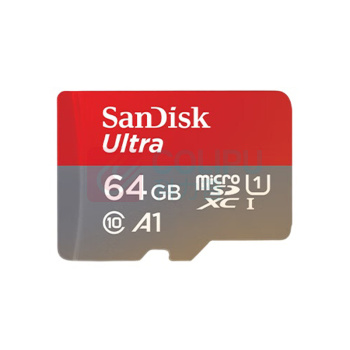 闪迪 SANDISK TF(MicroSD)内存卡 A1 U1 读速140MB/s 手机平板游戏机内存卡 C10 至尊高速移动版 64GB,