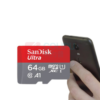 闪迪 SANDISK TF(MicroSD)内存卡 A1 U1 读速140MB/s 手机平板游戏机内存卡 C10 至尊高速移动版 64GB,