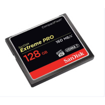闪迪 SANDISK CF存储卡 SDCFXPS-128G-Z46 128G 4K 3D UDMA7 至尊超极速 读速160MB/s 写速150MB/s