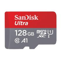 闪迪 SANDISK 内存卡 SDSQUNC-128G-ZS3MN 128GB TF卡-高速红灰卡