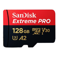 闪迪 SANDISK 存储卡 SDSQXCY-128G-ZN6MA 128GB TF(MicroSD)内存卡A2 4K V30 U3 C10 至尊超极速移动存储卡 读速200MB/s 写速90MB/s