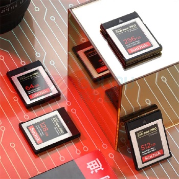 闪迪 SANDISK 存储卡 SDCFE-256G-ZN4NN 256GB CFexpress Type B 读速1700MB/s 写速1200MB/s