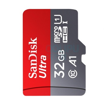 闪迪 SANDISK TF卡 QUNC 32GB (灰红色)