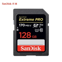 闪迪 SANDISK SD存储卡 SDSDXXY-128G-ZN4IN 128GB (黑色)