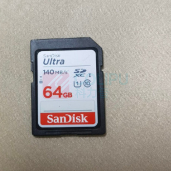 闪迪 SANDISK SD内存卡 SDSDUNC-064G-ZS6IN 64GB,U1 C10 读速140MB/s,存储卡