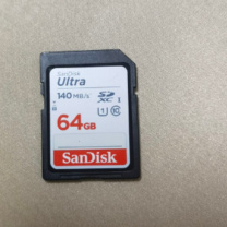 闪迪 SANDISK SD内存卡 SDSDUNC-064G-ZS6IN 64GB,U1 C10 读速140MB/s,存储卡