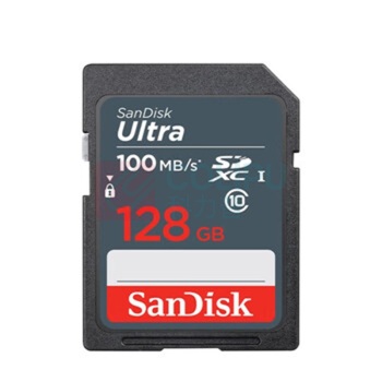 闪迪 SANDISK SD相机内存卡 C10 128GB
