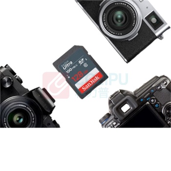 闪迪 SANDISK SD相机内存卡 C10 128GB