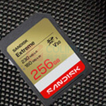 闪迪 SANDISK SD内存卡 SDSDXV5-256G-ZUCIN 256GB, 4K V30 U3 C10, 读速230MB/s, 写速160MB/s